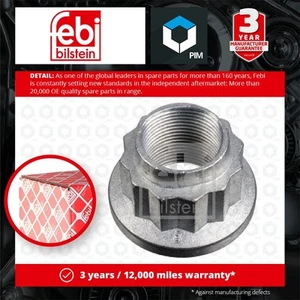 Hub Nut fits AUDI Q7 4L, 4LB Front or Rear 06 to 15 WHT006779 7L0407396 Febi New - Picture 1 of 2