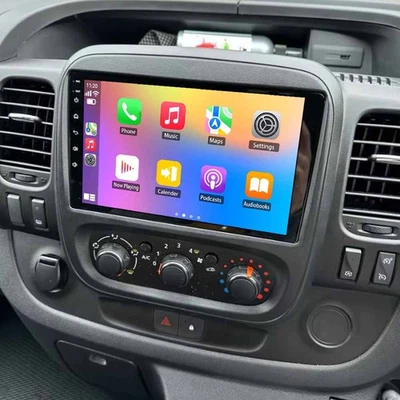 9”Per Opel Vivaro B Renault Trafic CarPlay autoradio Android 13 navigatore 2+64G - Immagine 1 di 4