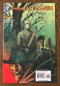 Freddy vs. Jason vs. Ash #4A (2008) fast neuwertig Eric Powell Cover BILDER Wildstorm - Bild 1 von 3