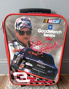 Dale Earnhardt Kids NASCAR Rolling Luggage Travel Bag Car Racing Fan Gear Preppy - Picture 1 of 6