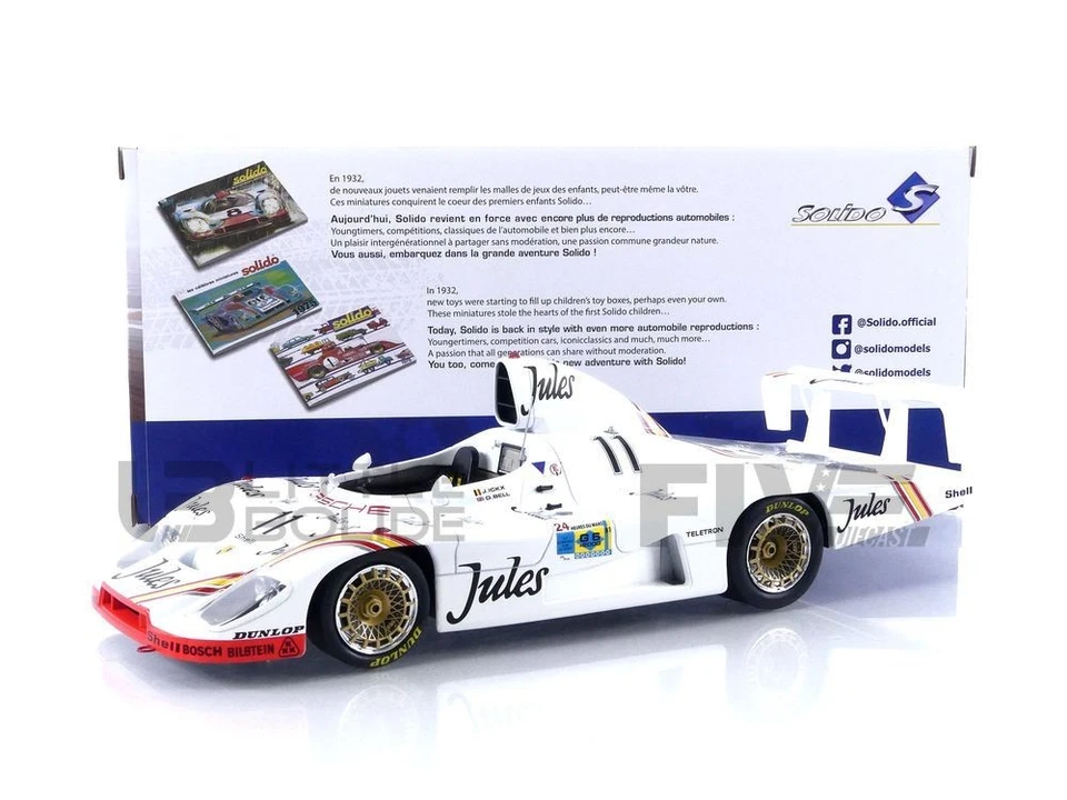 SOLIDO 1/18 - PORSCHE 936/81 - WINNER LE MANS 1981 S1805602 - Image 1 of 1
