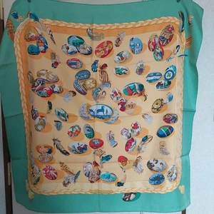 HERMES Silk Scarf Various Designs #QO7AZH - Picture 1 of 6