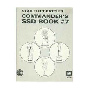 Task Force SFB Commander's SSD Book #7 VG - Picture 1 of 1