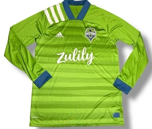 Adidas Seattle Sounders Zulily Keeper Langarm Fußball Trikot Erwachsene Medium - Bild 1 von 11