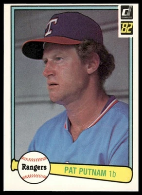 1982 Donruss #520 Pat Putnam MINT Texas Rangers - Image 1 of 2