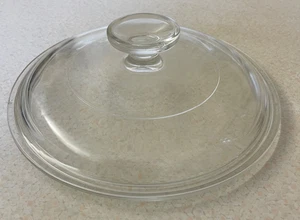 Corning Pyrex Klarglasdeckel rund 7 1/2" Durchmesser - Bild 1 von 1