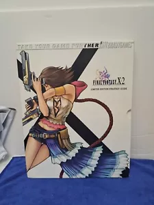 Final Fantasy X-2 Limited Edition Offizieller Strategieführer & Kunstbuch und Poster - Bild 1 von 3