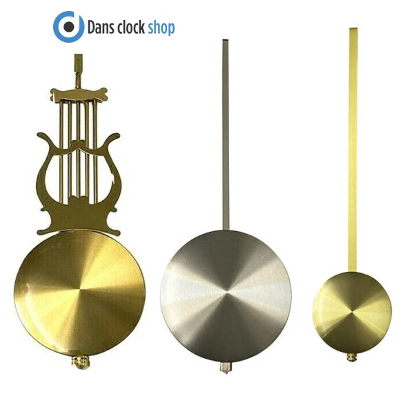 New Replacement Gold Imitation Traditional Clock Swinging Pendulum Rod Bob - Image 1 of 1