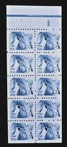 US Scott 1949, Big Horn Sheep Booklet Pane, Rare plate #29, 25% of Catalog!!! - Picture 1 of 2