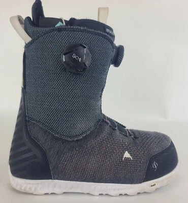 Used $420 Women's Burton Ritual Boa Snowboard Boots Black/White Sizes 6 -9. - Image 1 of 4
