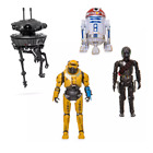 Disney Parks Star Wars Droid Factory Obi-Wan Kenobi 4 Pack Set NED-B R3-T2 1-Jac