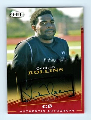 2015 SAGE HIT #A2 Quinten Rollins Autographs Red - Image 1 of 2
