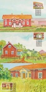 Architecture Verandas Old Farmhouses Aland Finland Mint (3) Maxi FDC Cards 1999 - Picture 1 of 1