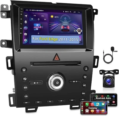 9" Android 12 Car Stereo For Ford Edge 2010-15 GPS Navi WiFi Camera 2+32GB *READ - Image 1 of 4