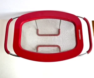 Farberware Expandable Fruie Vegetable Strainer Colander Over-the-Sink Mesh - Picture 1 of 6