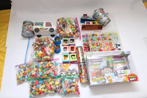 Huge Grossery Gang and Ugglys Pet Shop Lot Blind Bag Toy Collectible Cover