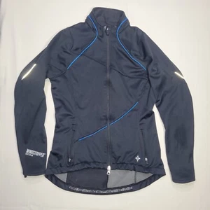 Specialized womens Black Softshell wind stopper Cycling Jacket size M - Picture 1 of 17