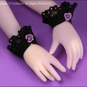 Dollmore BJD Acc MSD & SD & Model doll - Rose War Wrist Choker (Violet) - Picture 1 of 7