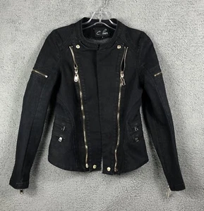 C. Luce Size Small Moto Zipper Jacket - Picture 1 of 12