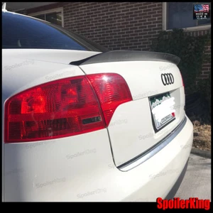 SPK (284G) Rear trunk duckbill spoiler wing Fits: Audi A4 2006-2008 4dr - Picture 1 of 12