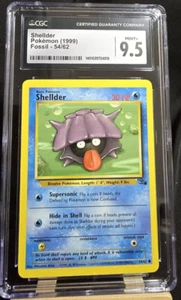 CGC 9.5 Mint+ Shellder Fossil 54/62 (1999) unlimited Pokemon TCG - Picture 1 of 6