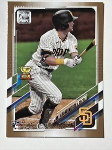 2021 Topps 371 Jake Cronenworth Rookie Card RC Gold /2021 A