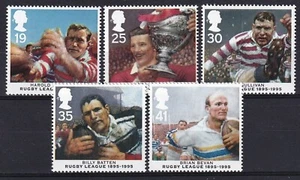 Gran Bretaña 1995 Yvert #1837/41 Deportes Rugby MNH-VF - Imagen 1 de 1