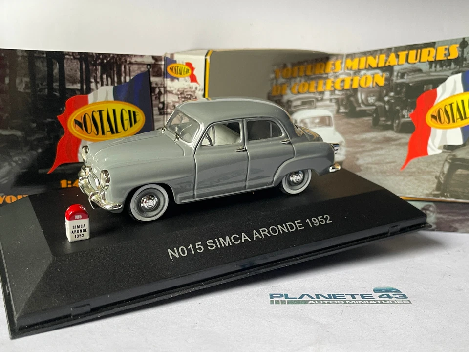 NOSTALGIE SIMCA ARONDE 1952 1/43 - Photo 1/3