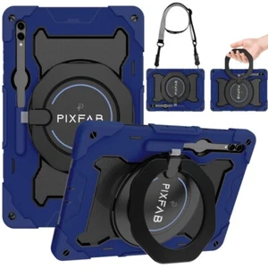 For Samsung TAB S10 S9 FE S6 Lite Plus Ultra Case, Shoulder Strap Tablet Cover - Picture 1 of 23