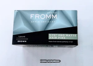 Fromm F5268, 1 3/4" Pro Matte Brown, Hair Pins 1 Lb Pack - Picture 1 of 3