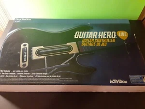 NO GAME PS4 Guitar Hero Live Guitar Controller Strap Dongle PLAYSTATION 4 IN BOX - Picture 1 of 9