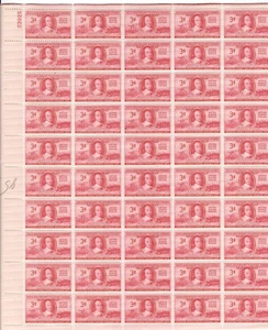 Scott #971...3 Cent...Peter Stuyvesant...SHEET OF 50 - Picture 1 of 1