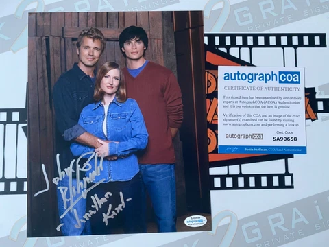 JOHN SCHNEIDER signed photo SMALLVILLE / JONATHAN KENT  8x10 ACOA B Cover