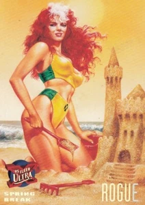 1995 FLEER ULTRA X-MEN ROGUE #146 SPRING BREAK BASE MARVEL CARD - Picture 1 of 2