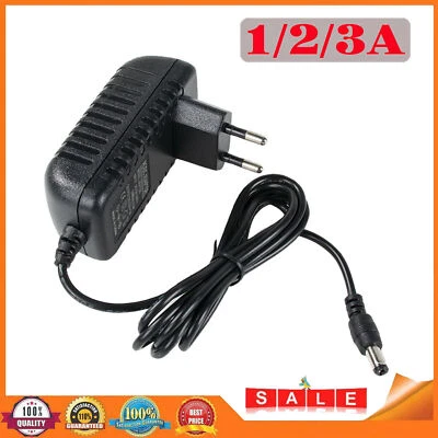 12V 2/3A AC/DC 24W Trafo Netzadapter Steckernetzteil Ladegerät LED Streifen NEU - Bild 1 von 4