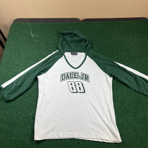 Chase Dale Earnhardt Jr 88 Pullover Hoodie Green  Racing Sweatshirt Size large Cover