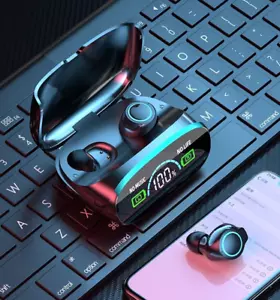 Wireless Bluetooth Headphones Earphones With Digital Display Ear buds , Ear Pods - Picture 1 of 11