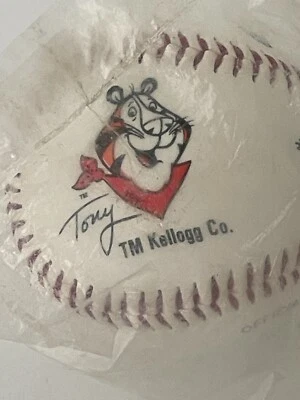 Balón de béisbol Tony Tiger Rawlings 1991 Grandes Ligas... Sellado en bolsa Foto 1 de 4