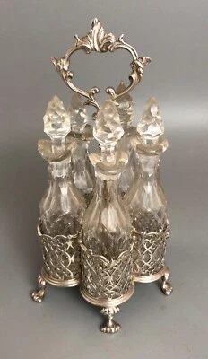 William IV Solid Silver Soy Cruet George Fox London 1836 DBZX - Image 1 of 4