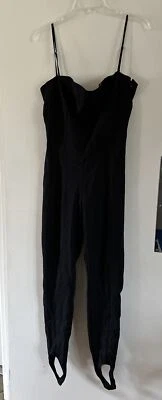 Цельный комбинезон Wolford × Amina Muaddi без бретелек черный размер L - Изображение 1 из 4