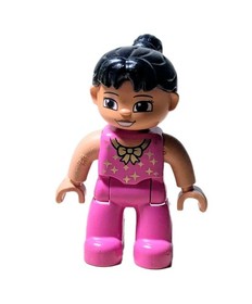 LEGO Duplo Female Tightrope Walker Figure (10504 My First Circus, 2012)