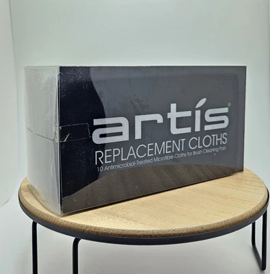 NUEVO PAQUETE DE 10 PAÑOS DE MICROFIBRA TRATADOS CON ANTIMICROBIANOS ARTIS almohadillas de limpieza con cepillo Foto 1 de 2