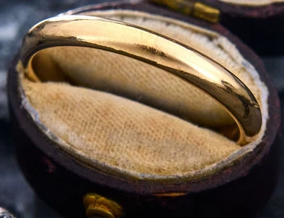 Fede nuziale in argento sterling 925 regalo per anello di fidanzamento... - Immagine 1 di 4