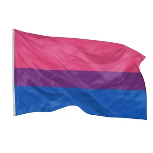 Pride Flagge Bisexuell Fahne 90X150cm Flaggen Bisexualität Bisexual Fahnen Lgbt - Bild 1 von 6