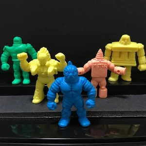 Kinnikuman kinkeshi figure keshi Lot 5 set Zebra team retro anime Japan m642 - Picture 1 of 6