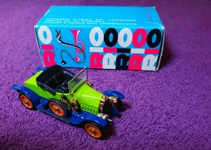 Rio Fiat Model 0 #17 Cabriolet 1/43 Die Cast LIME GREEN Made in Italy - Bild 1 von 8