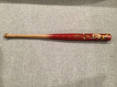 VTG Fredbird St. Louis Cardinals Baseball MLB Souvenir Mini Bat 18" Wood - Image 1 of 4