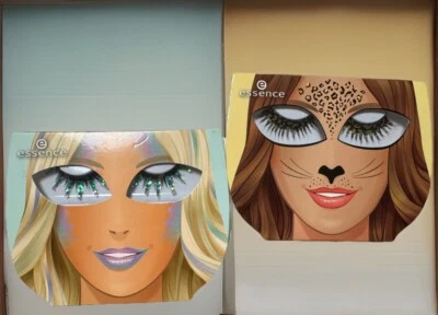 2x essence 05 RAAAWR! BRING ON THE LASHES & 04 SECRETLY A MERMAID Wimpern lashes - Bild 1 von 4