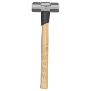 Husky 4 lb. Ingenieurhammer mit 16 Zoll Hickory Griff - Bild 1 von 5