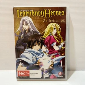 Juego de 2 - 2 discos de The Legendary Heroes Collection - DVD de anime R4 - Imagen 1 de 4